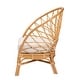 preview thumbnail 4 of 9, Emmeline Bohemian Honey Rattan Accent Chair