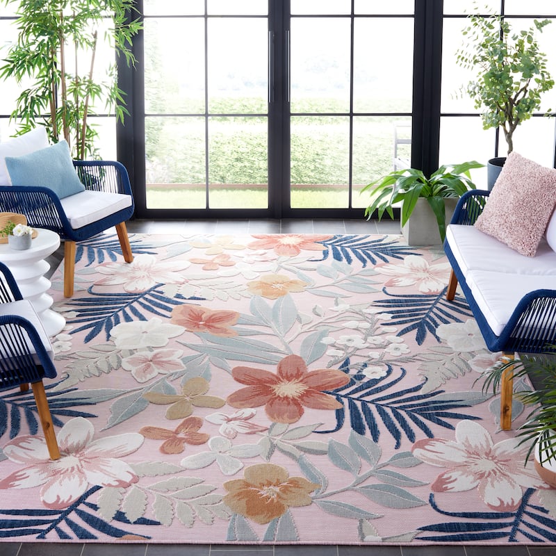 SAFAVIEH Cabana Indoor/ Outdoor Waterproof Transitional Rug