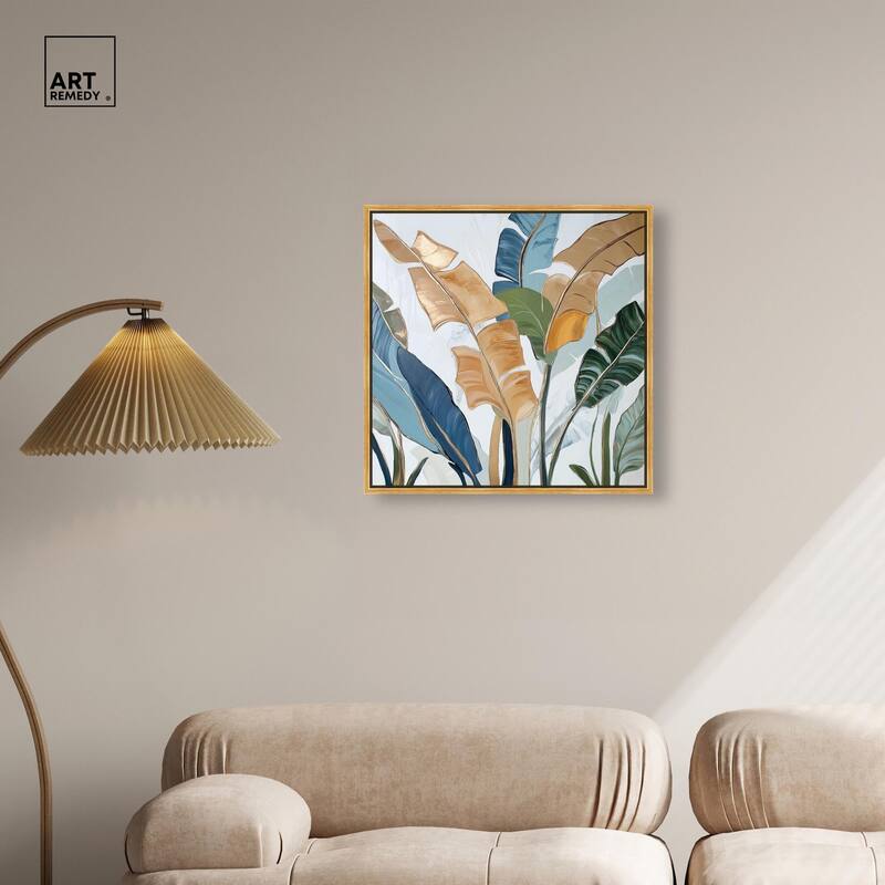 Paradise Fronds I Canvas by Art Remedy