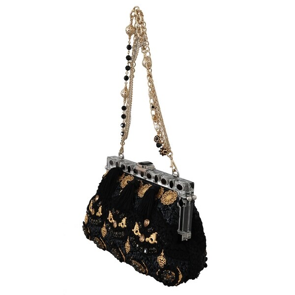 black tassel purse