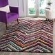 preview thumbnail 1 of 7, SAFAVIEH Fiesta Shag Chanda Abstract Rug 3' x 5' - Multi - Rectangle