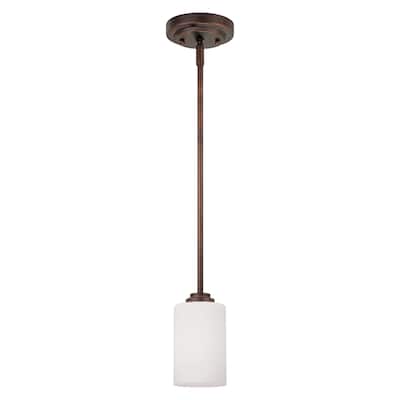 Millennium Lighting Bristo 1 Light Pendant Fixture in Multiple Finishes