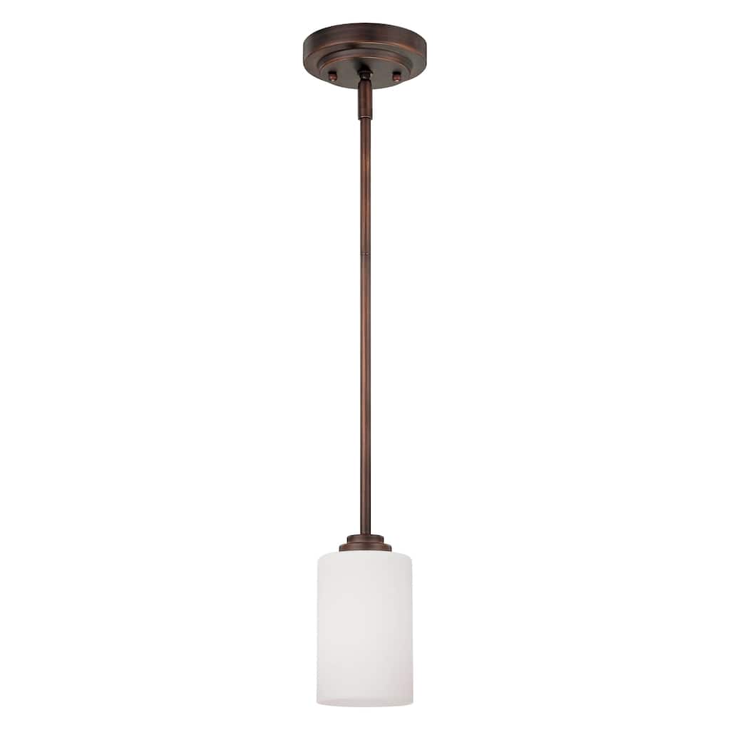 Millennium Lighting Bristo 1 Light Pendant Fixture in Multiple Finishes