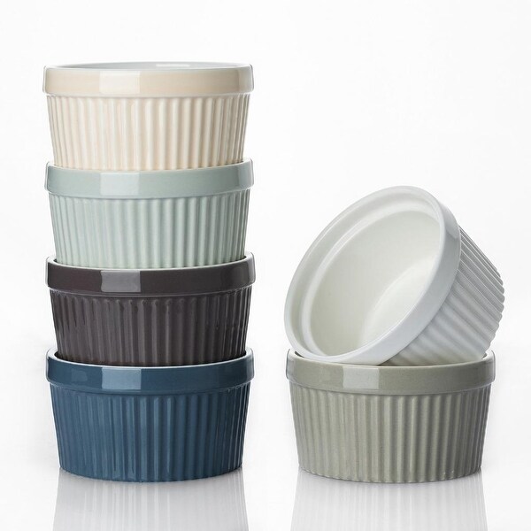 DOWAN 4 oz. Ceramic Round Ramekin. Opens flyout.