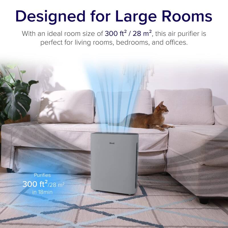 Air Purifiers for Home Large Room, Main Filter Cleaner with Washable