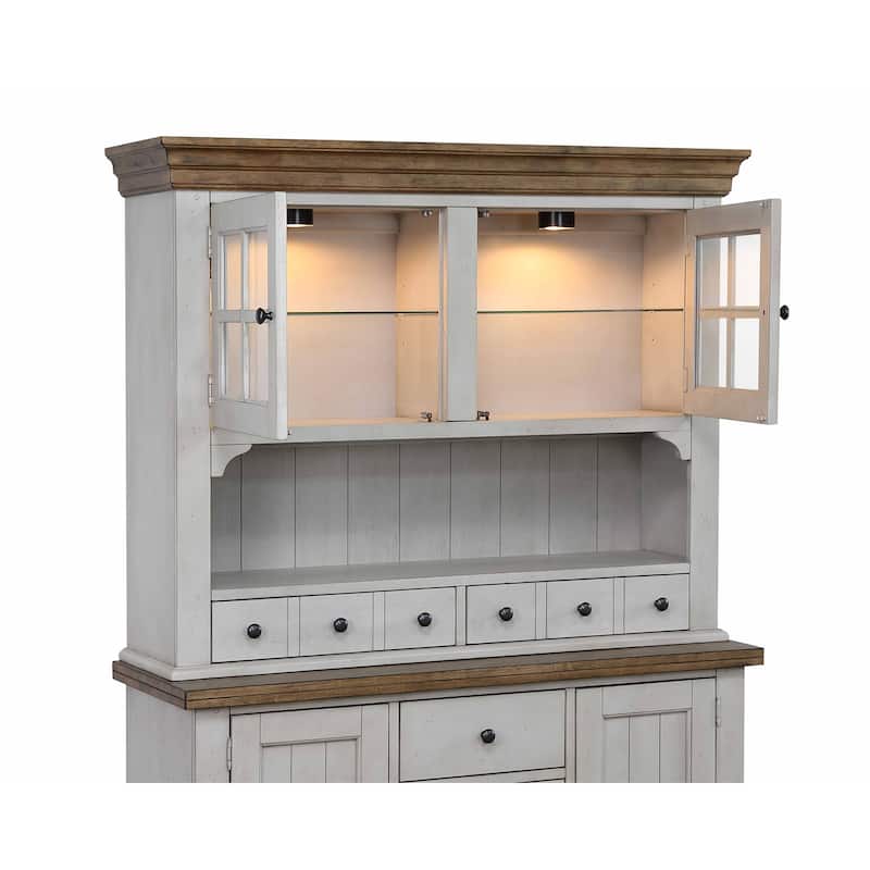 Extendable Dining Table Set - 6 Person Pub Table & 4 Barstools - Counter Height Furniture