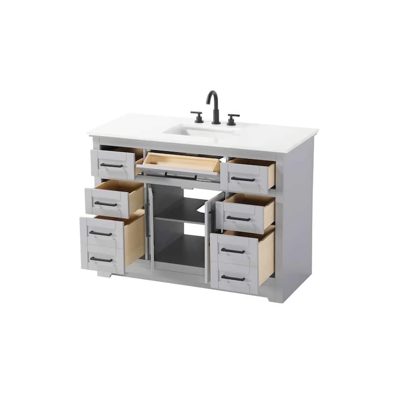 Nathaniel Single Bathroom Vanity (48-60 inch)