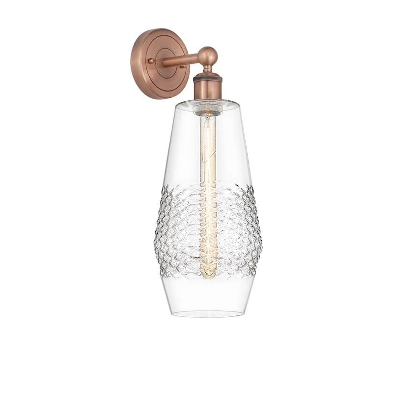 Innovations Lighting 616-1W-19-7 Windham Sconce Windham 19" Tall Wall