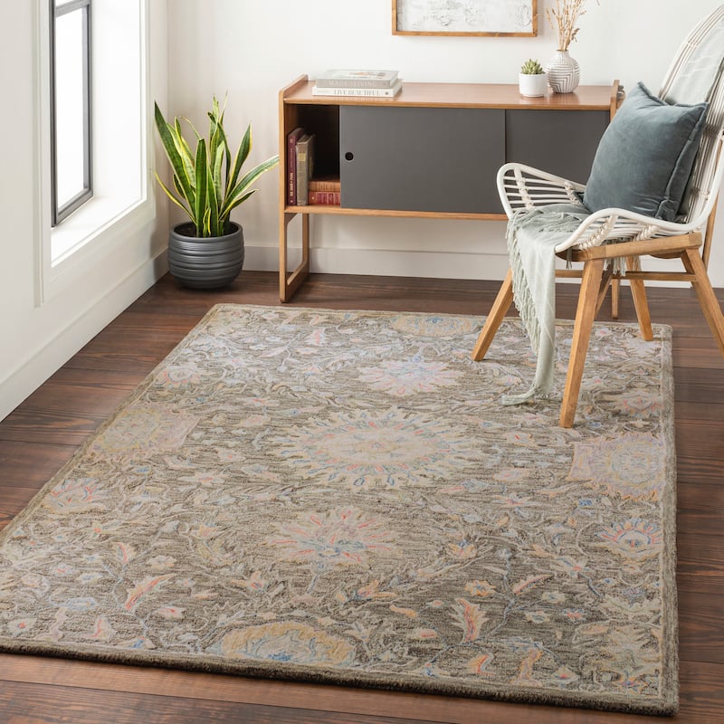 Artistic Weavers Oreon Handmade Vintage Floral Wool Area Rug