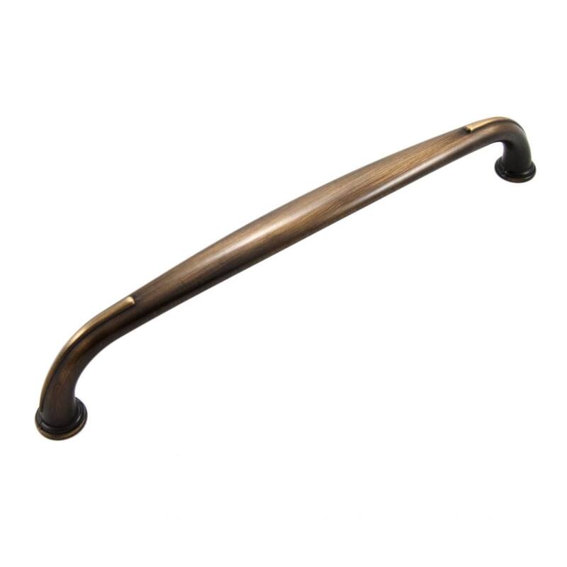 RK International Fullerton 8 Inch Center to Center Arch Cabinet Pull - Brushed English