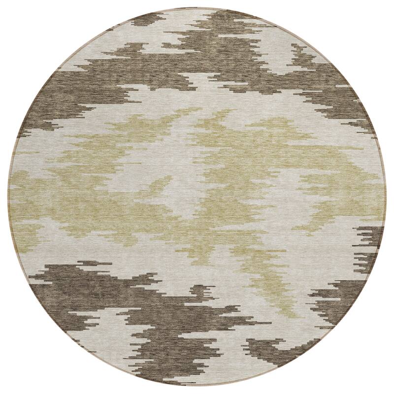 Machine Washable Indoor/ Outdoor Chantille Modern Boho Rug