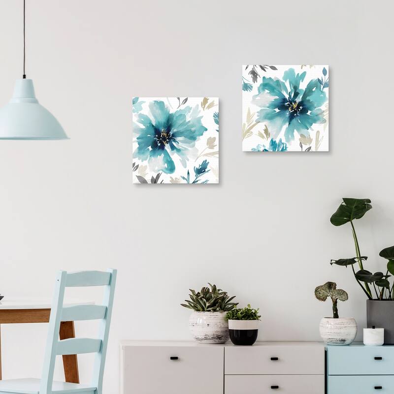 Finesse I, Finesse II by Isabelle Z Canvas Art Prints