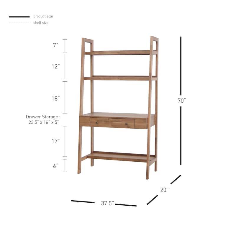 NPD Furniture Henley Wall Desk