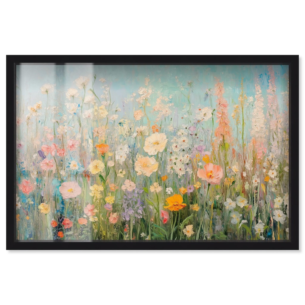 Soft Focus Flora II Shadowbox by Art Remedy
