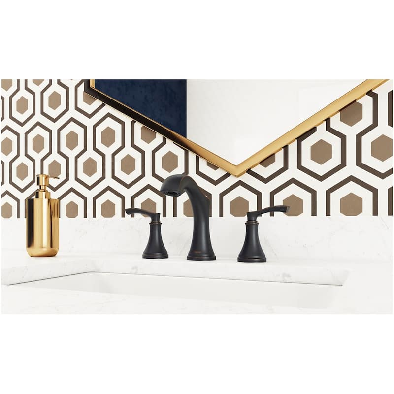 Pfister LG49-WD0 Woodbury 1.2 GPM Widespread Bathroom Faucet with
