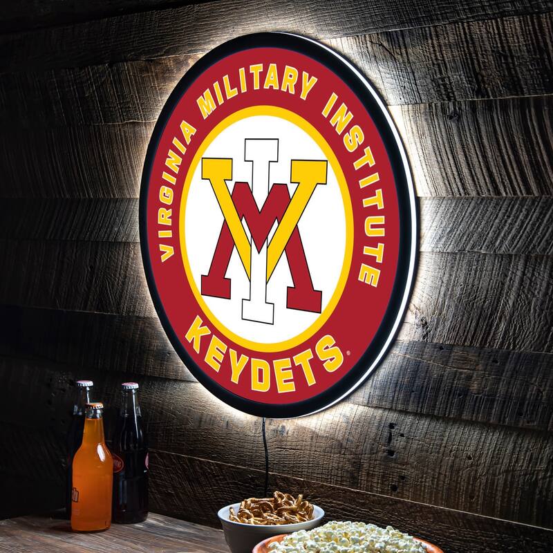 Virginia Military Institute LED Lighted Sign - Clear