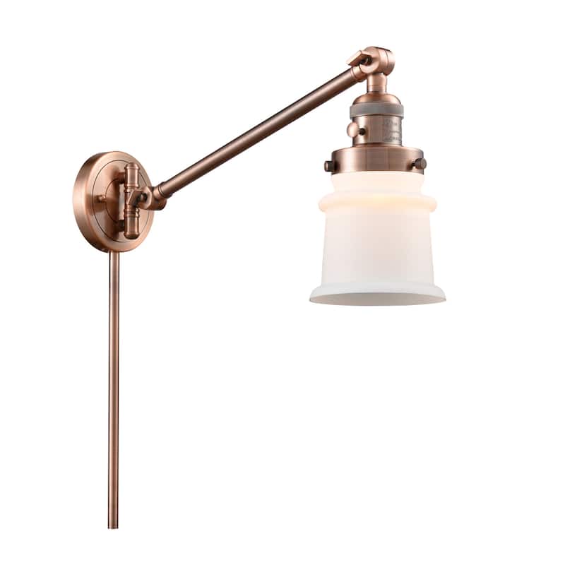 Innovations Lighting Small Canton Single Light 25" Tall Bathroom