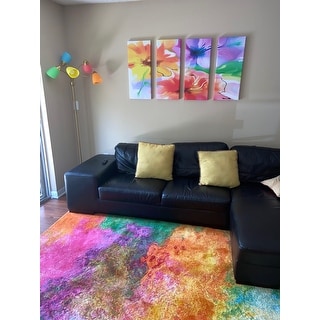 Designart Yellow Chamomile Sketch Watercolor Extra Large Floral Glossy Metal Wall Art 28x60-5 Equal Panels Designart Yellow Chamomile Sketch Watercolor Extra Large Floral Glossy Metal Wall Art 28x60-5 Equal Panels