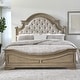 preview thumbnail 19 of 36, Magnolia Manor Upholstered Bed, Dresser and Mirror, and Nightstand Set Weathered Bisque - King