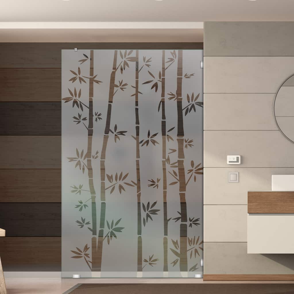 Frameless Fixed Shower Glass Panel