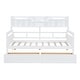 preview thumbnail 13 of 16, Twin size Daybed, Wood Slat Support, with Bedside Shelves and Two Drawers