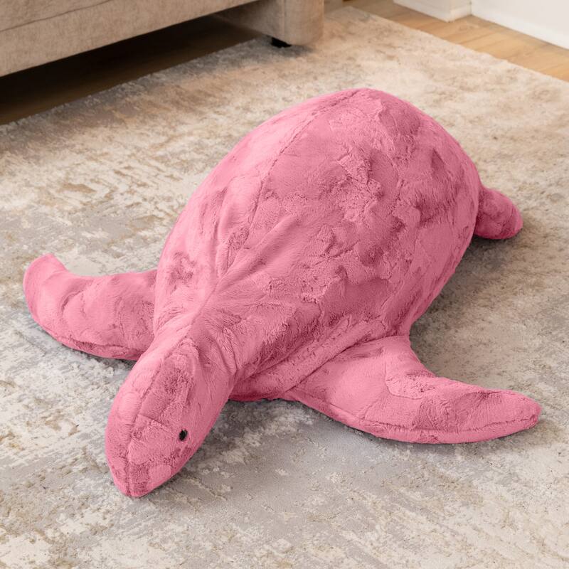 Raven-Symone Shelly the Turtle Sea Buddy Large Kids Stuffed Animal Bean Bag and Pouf