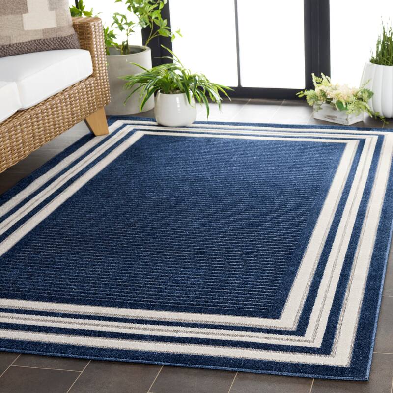 SAFAVIEH Cabana Pratima Indoor/Outdoor Waterproof Patio Backyard Rug