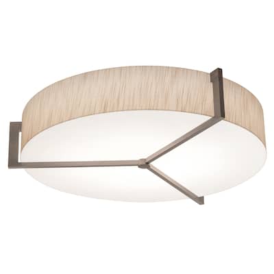 AFX Apex 19'' Flush Mount - Weathered Grey Finish