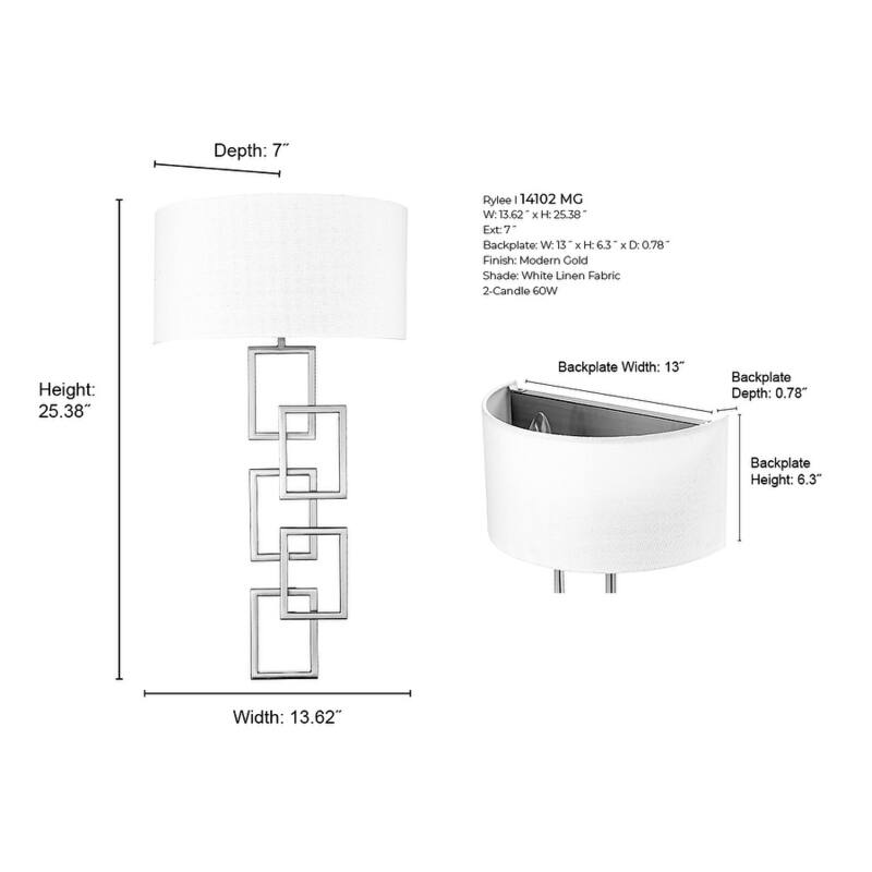 Millennium Lighting Rylee 1 Light Wall Sconce