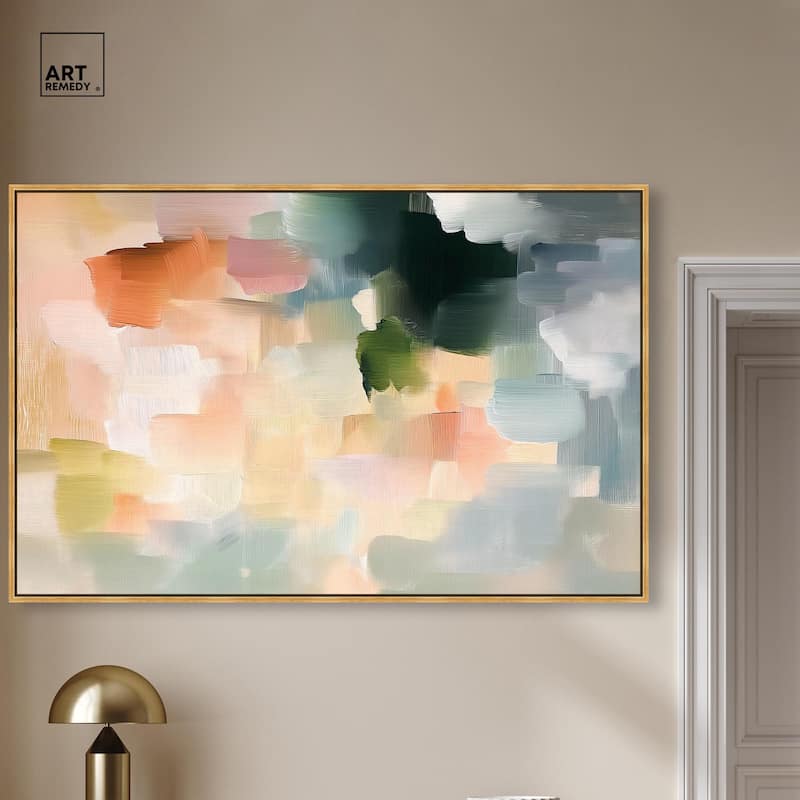 Dreamlike Hues II Canvas by Art Remedy