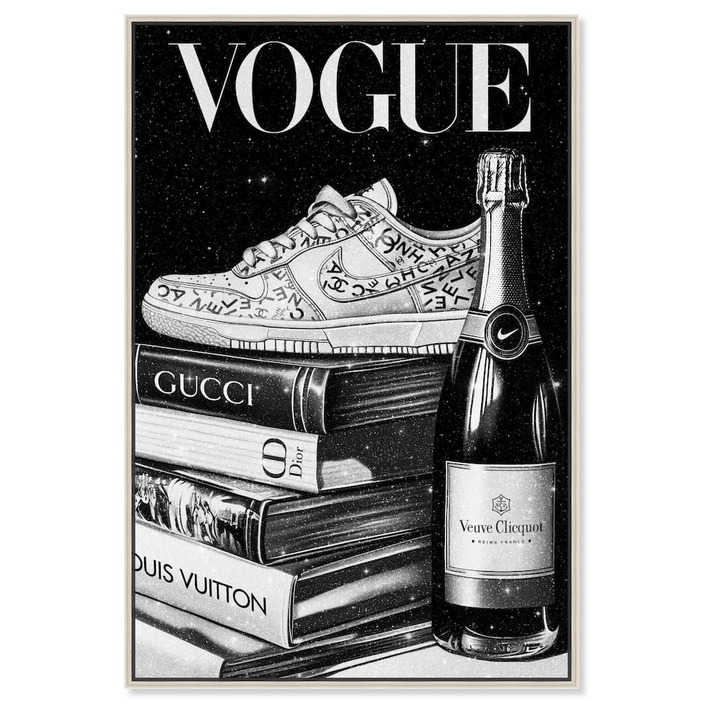 Sneaker Glitz and Glam Cover II Canvas by Art Remedy