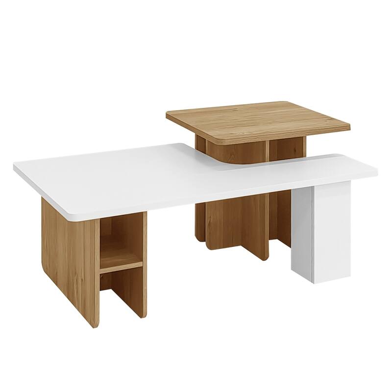 Living Room Set of 2 Nesting Coffee Tables