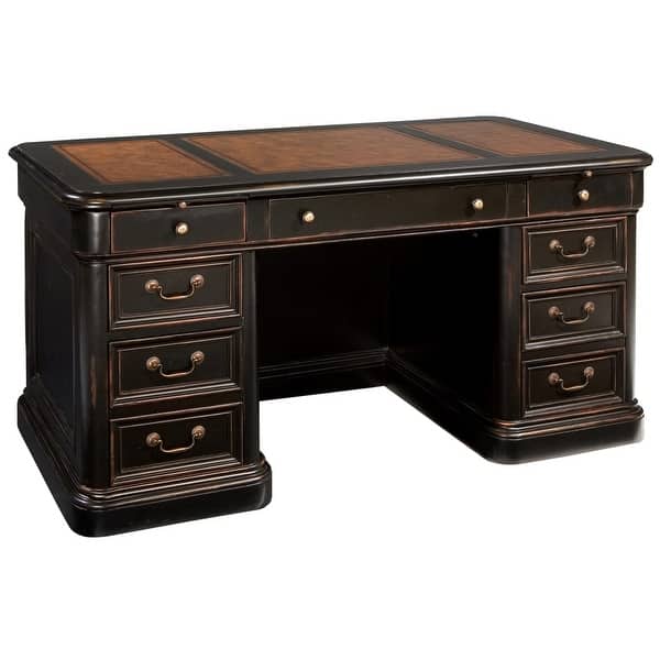 Shop Hekman 79150 Louis Phillippe 60 Inch Wide Wood Executive Desk