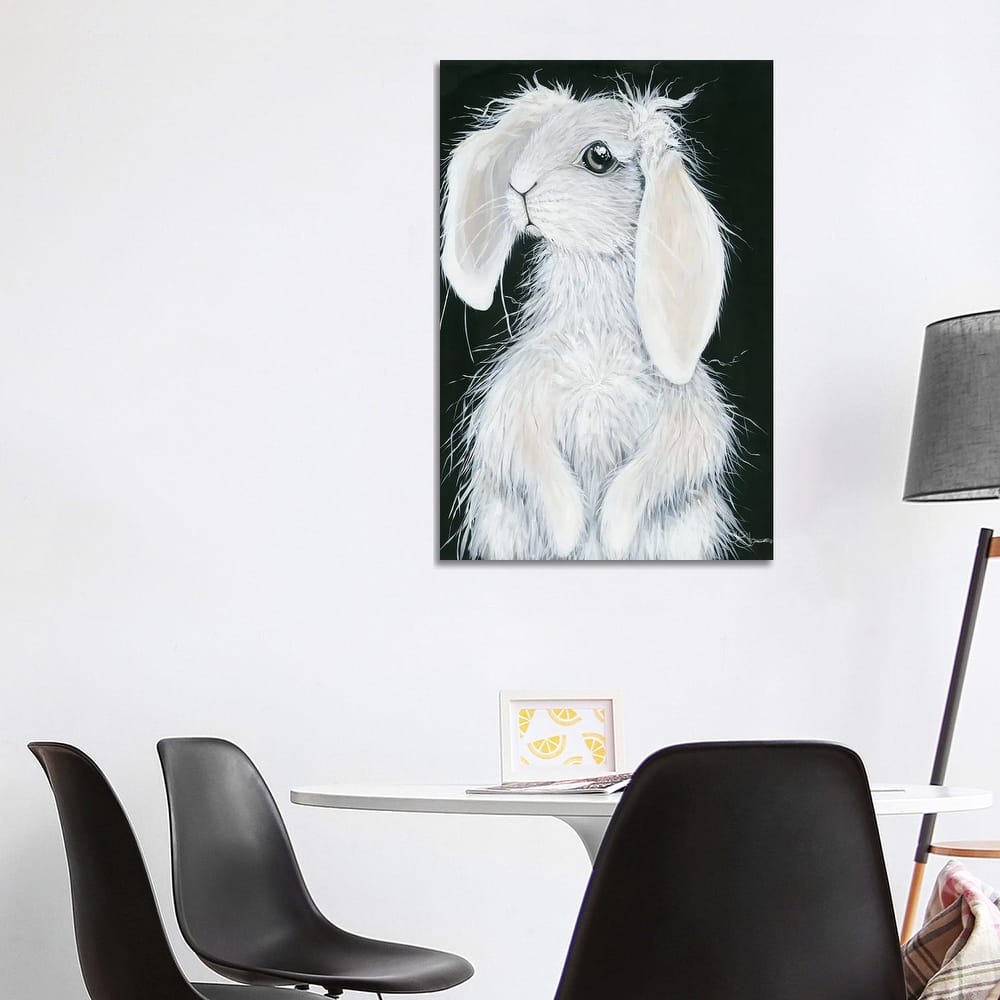 iCanvas "Bunny" by Hollihocks Art Canvas Print