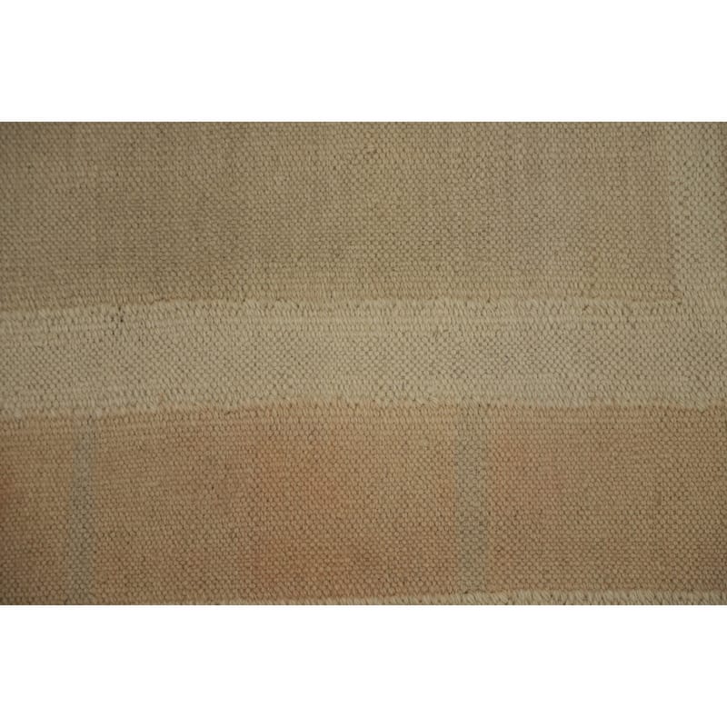 Hand Woven Oriental 100% Wool Carpet Southwestern Tribal Brown Kilim Area Rug - 5' 7'' X 3' 10''