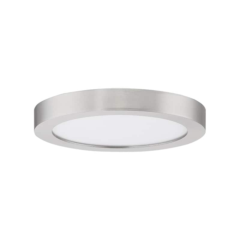 James Allan Randolph 8" Wide LED Flush Mount Ceiling Fixture