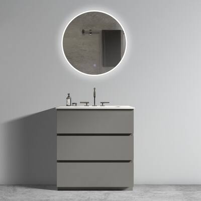 30" Bathroom Vanity with Sink