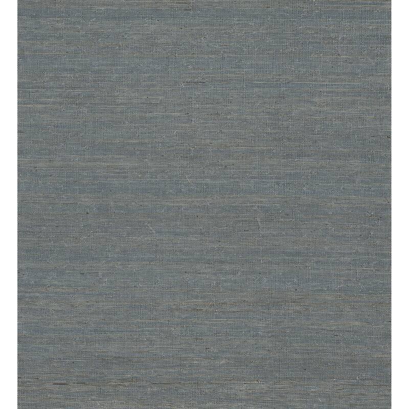 A-Street Prints Aiko Teal Sisal Grasscloth Wallpaper