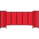 preview thumbnail 129 of 129, Room Divider 360 Folding Portable Partition - Polycarbonate Red Poly - 6'1" H x 19'6" W