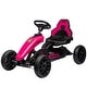 preview thumbnail 7 of 5, Pink Kids Pedal Go Kart, Adjustable Seat, Shock-Absorbing Wheels, Ages 3-8