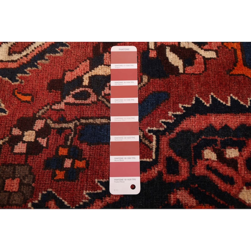 ECARPETGALLERY Hand-knotted Kayseri Vintage Red Wool Rug - 6'5 x 9'6