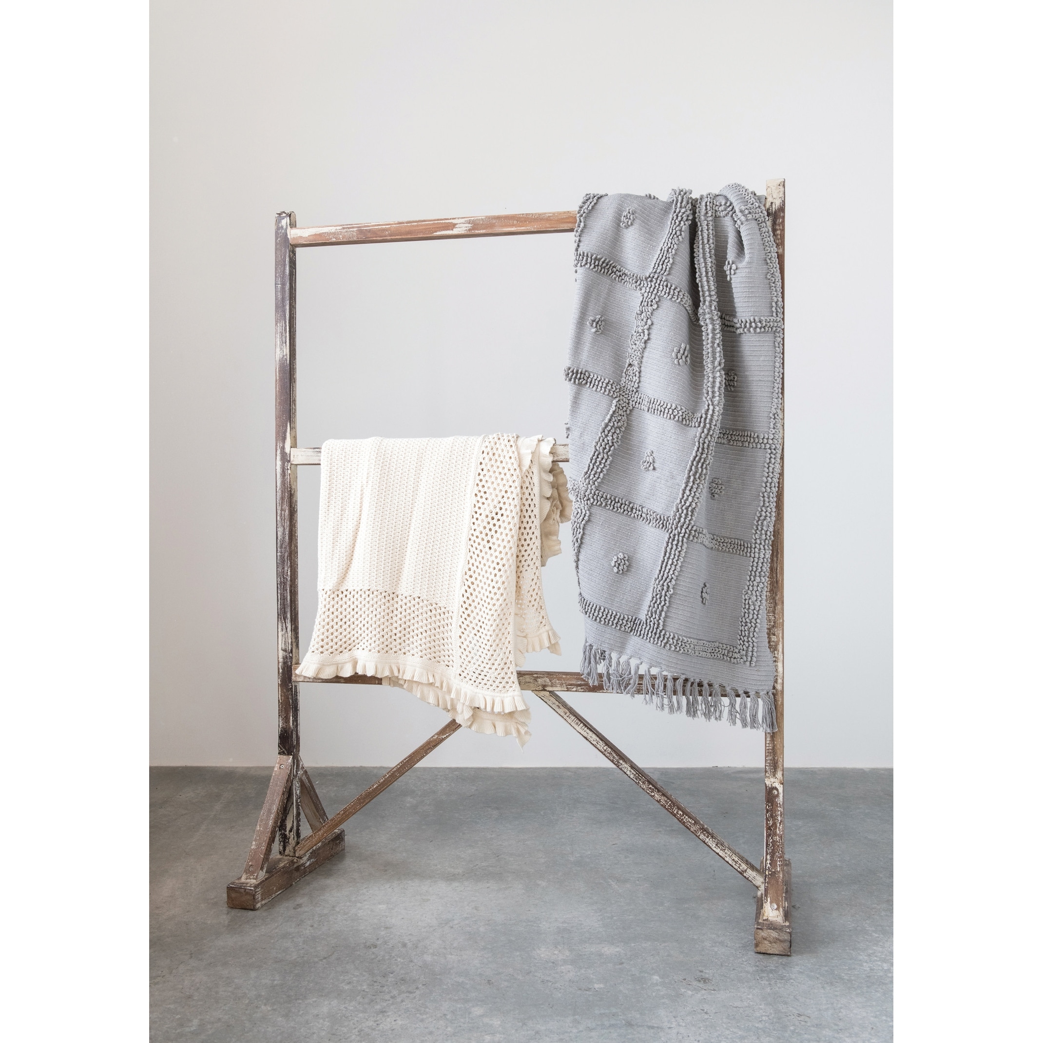 Chenille throw with fringe best sale