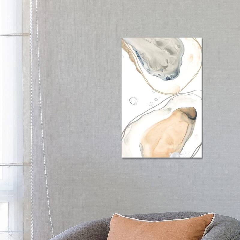 iCanvas "Ocean Oysters IV" by June Erica Vess Canvas Print - 26x18x1.5