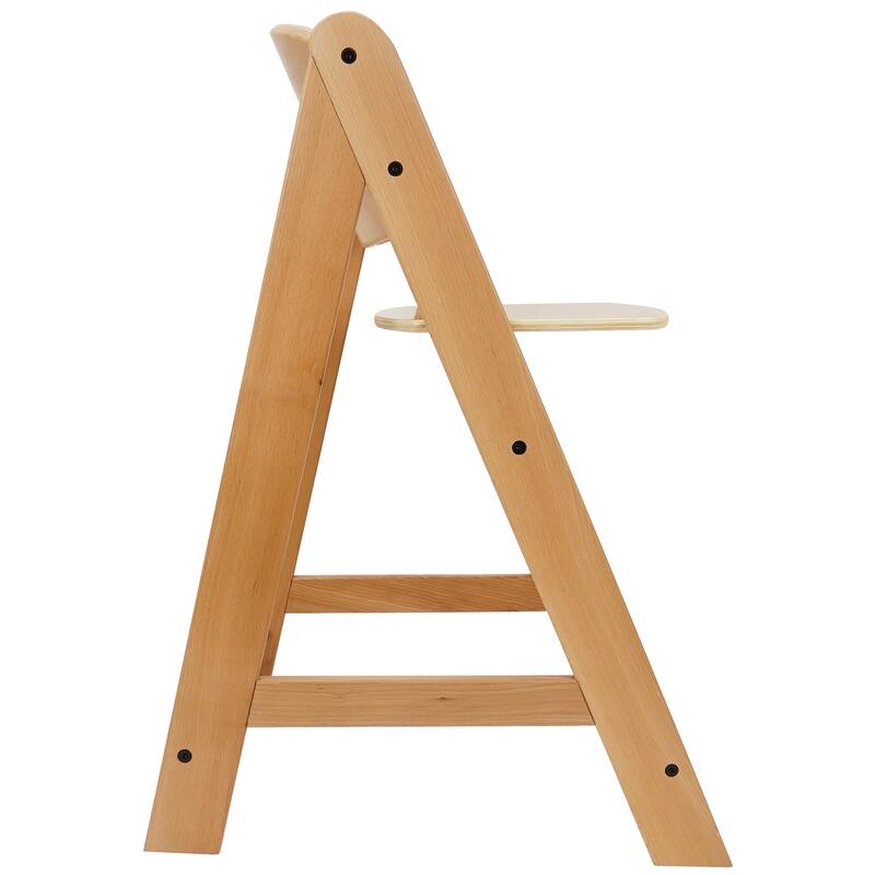 509 Sky Wooden Chair- Natural, German Beechwood, Kids Furniture, Adjustable Seat & Footrest (218 lbs)
