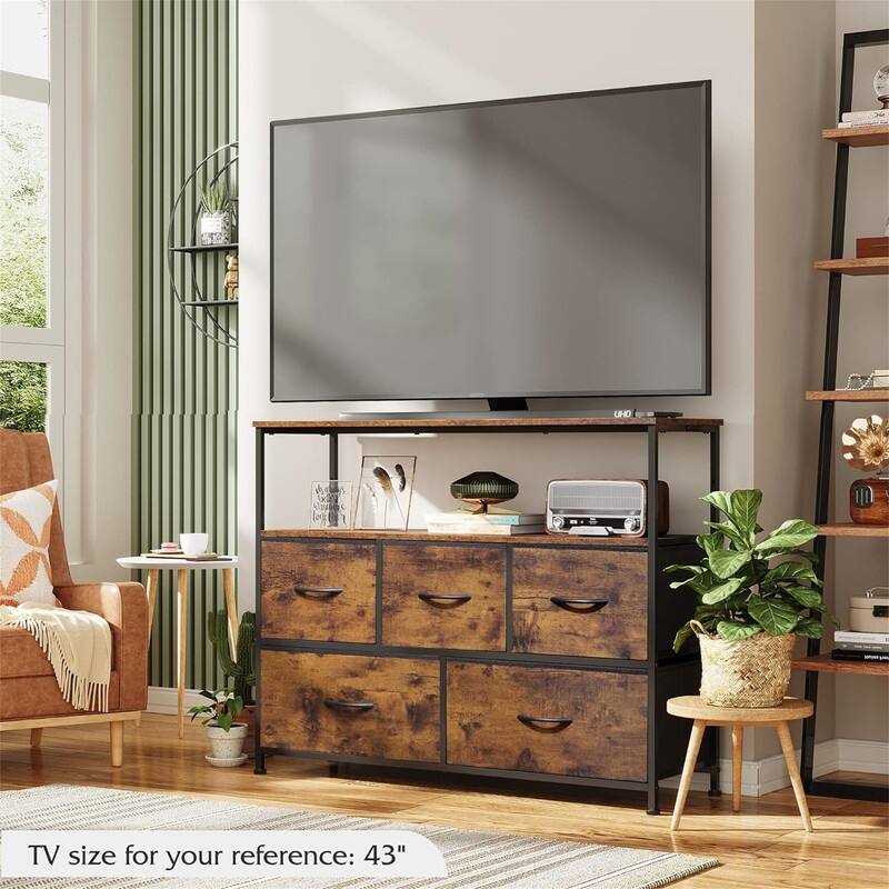 Dresser TV Stand - 11.8"D x 39.4"W x 30.7"H
