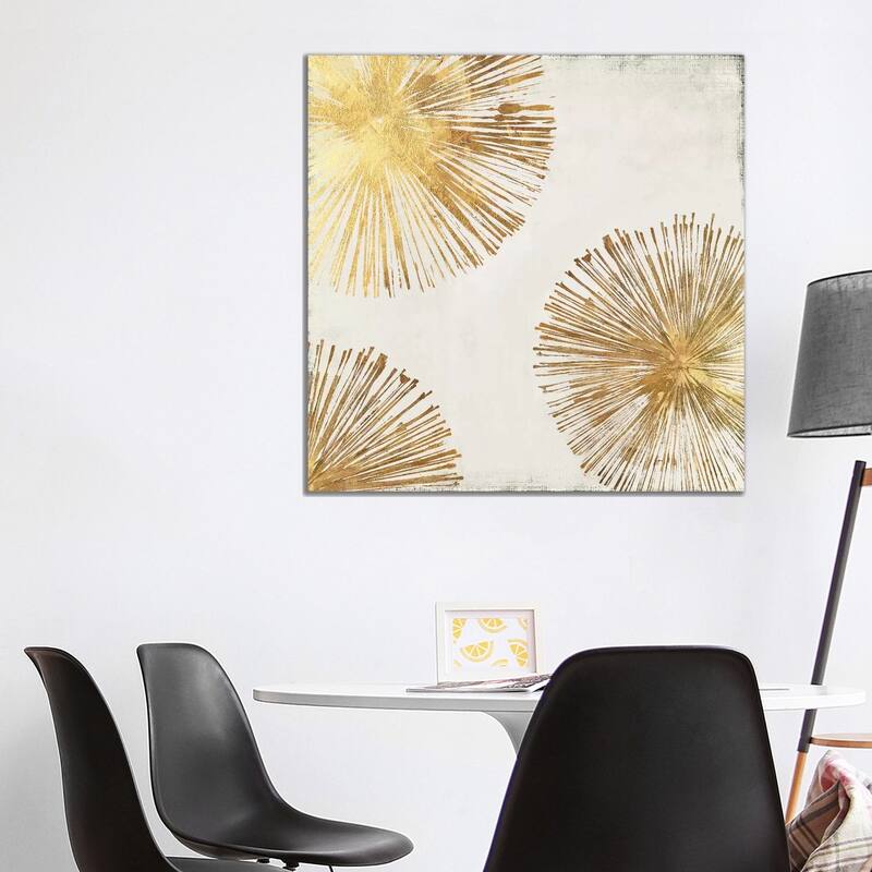 iCanvas "Gold Star II" by PI Galerie Canvas Print - 37x37x1.5