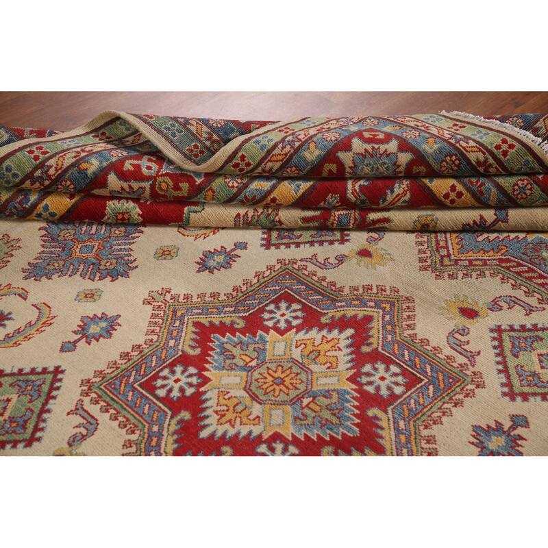 Kazak Oriental Large Area Rug Handmade Wool Carpet - 9'10" x 16'3"