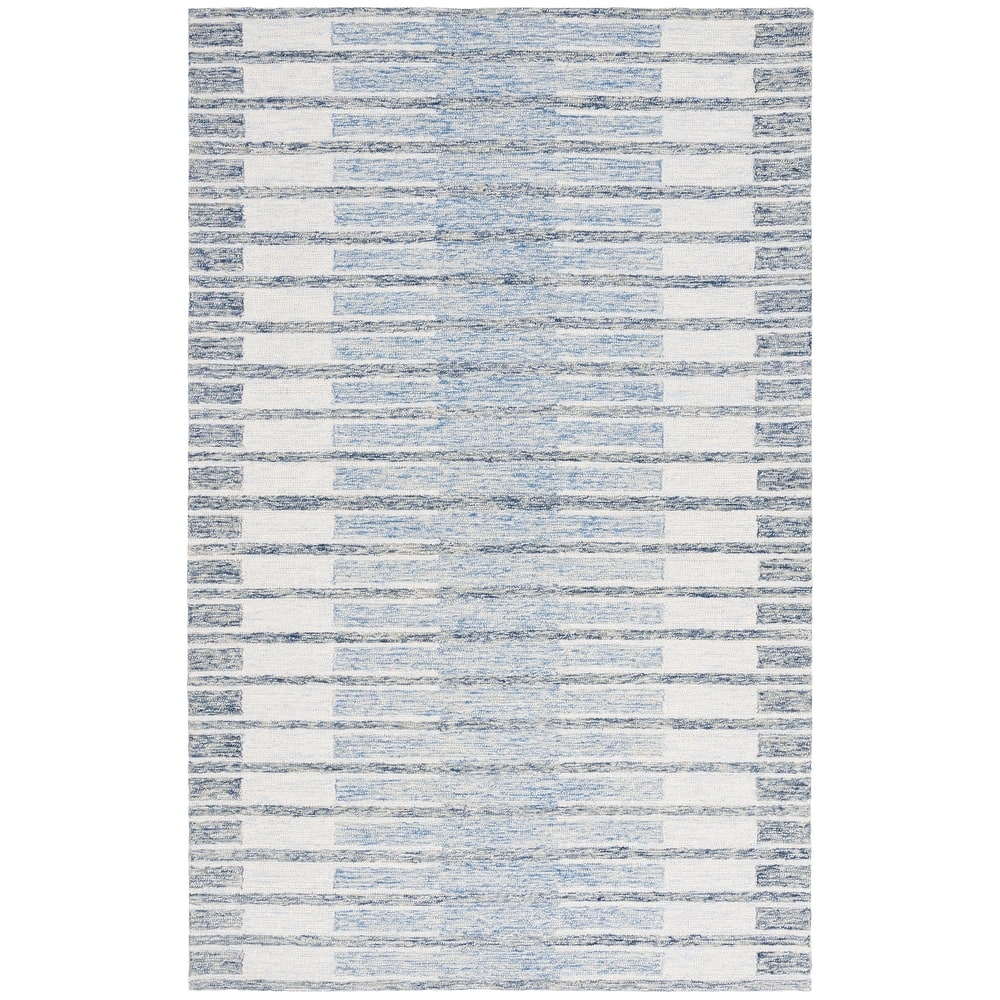 SAFAVIEH Handmade Ebony Annedorte Modern & Contemporary Wool Rug