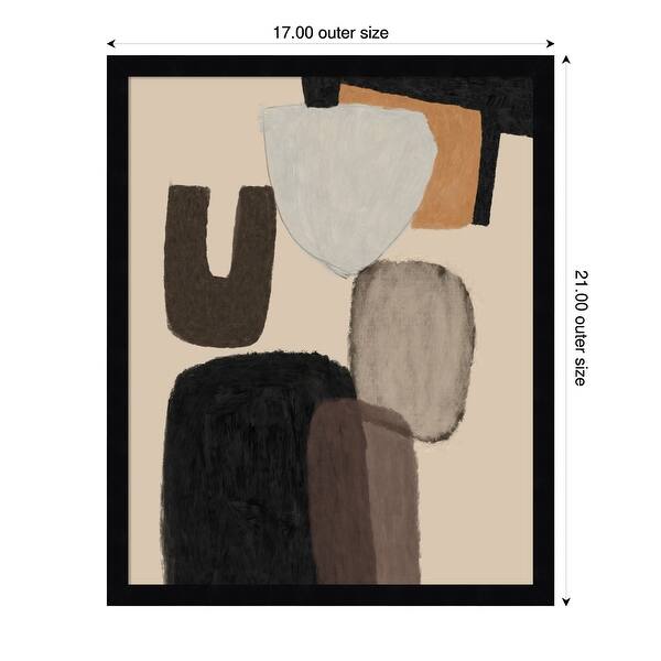 dimension image slide 8 of 18, Everywhere by Dan Hobday Wood Framed Wall Art Print
