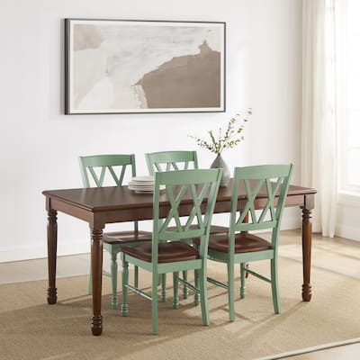 Crosley Shelby 5-Piece Dining Table Set For 4